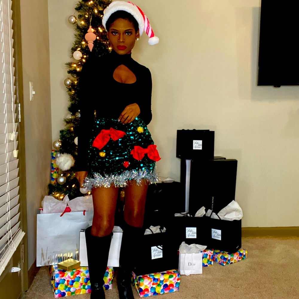 Christmas skirt